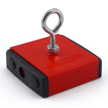 Standard Retrieving Magnet - 2.0'' L x 2.0'' W x 0.75'' H¸ 40 lbs. pull