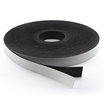 Magnetic Labeling Strip with Adhesive - 100' L x 1.0" W x 0.060" Thk. 1-Roll