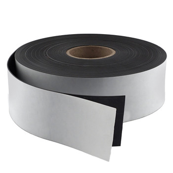 Magnetic Labeling Strip with Adhesive - 100' L x 3.0" W x 0.060" Thk. 1-Roll