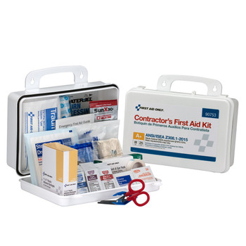 First Aid Only 90594 25 Person First Aid Kit, ANSI A, Fabric Case