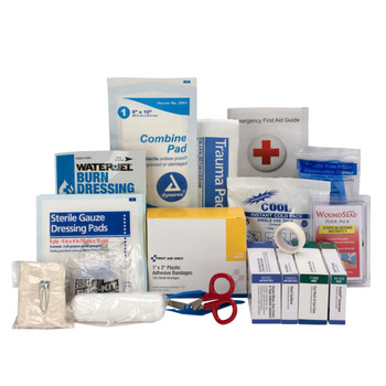 25 Person Contractor ANSI A+ First Aid Kit Large Refill