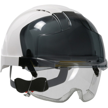 Vistalens Vented Abs Shell, Ansi Z89.1 Type I, Class C ANSI Type I Helmets - OS Black EA