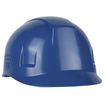 Bump Cap,Ventilated,4-Pt Pin-Lock Suspension, Steel Blue Hard Plastic Bump Caps - OS Steel Blue EA