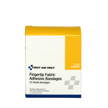 Heavy Woven Fingertip Bandages, 25 Per Box