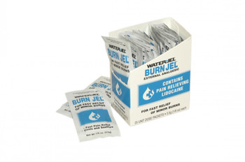 WaterJel Burn Jel Packets, 25 Per Box