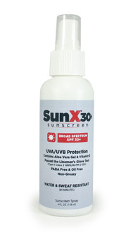 SunX30 Sunscreen Spray, 4 oz. Pump, SPF 30, Case of 12