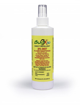 BugX30 Insect Repellent Spray DEET, 8 oz. Bottle, Case of 12