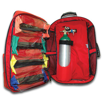 O2 / Trauma / AED Backpack (Red) 911-84550RD