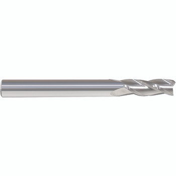 7/64" × 1/8" /8" × 1 1/2" 3 Flute Single End Carbide Finishing Center Cutting End Mill-Uncoated Series/List #5941