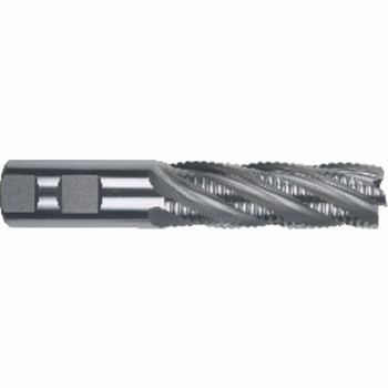 7/8" /4" × 1 7/8" × 4 1/8" 5 Flute Single End HSSCo Roughing Non-Center Cutting End Mill-Uncoated Series/List #4594