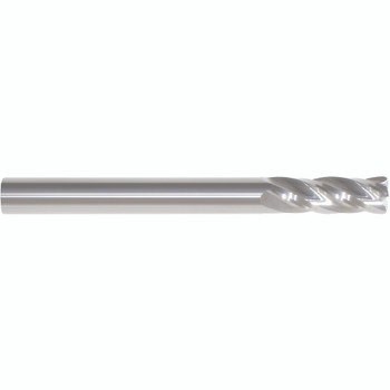 3/4" /4" × 1 1/2" × 4" 0.0150" C/R 4 Flute Single End Carbide Finishing End Mill-Uncoated Series/List #5968