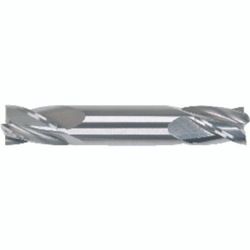 3/16" Dia. /16" Shank /8" DOC × 2" OAL, Carbide, Uncoated, 4 Flute, Plain, External, Square, Solid End Mill Series/List #5946
