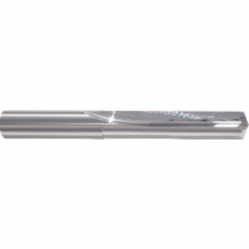 I Dia. x 0.272" Shank × 1-1/2" Flute Length × 2-11/16" OAL, Straight Flute, 140°, Bright, 2 Flute, External Coolant, Round Solid Carbide Drill Series/List #5376