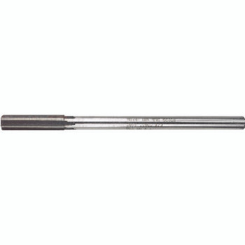 1/4"|E Dia. 6-Flute, Round Shank, Straight Flute, HSS, 6" OAL Chucking Reamer Series/List #1655