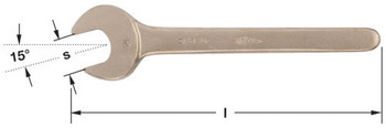 Wrench, Open End 15mm