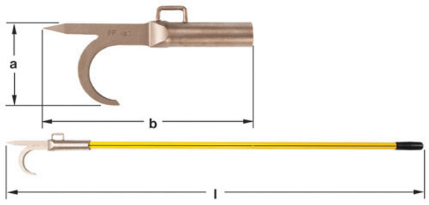 Pike Pole 72" OAL