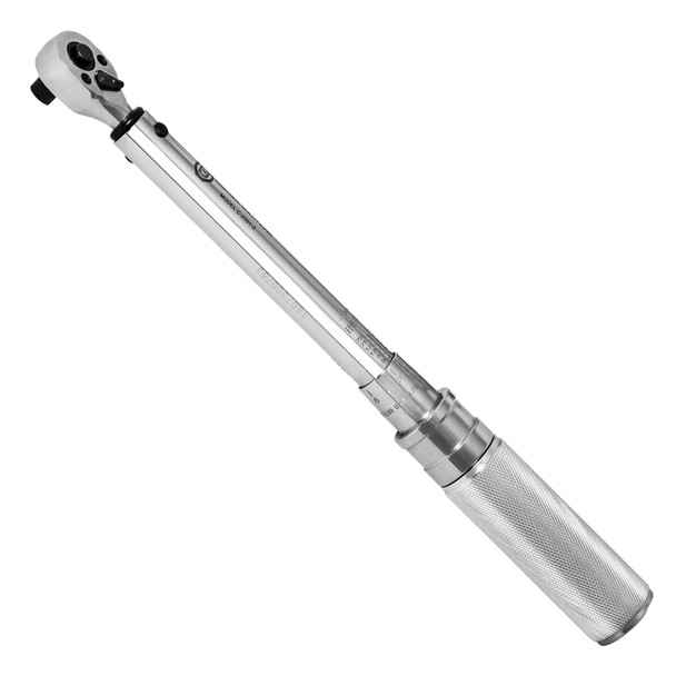 36-Tooth Micrometer Adjustable Click-Type Torque Wrench 3/8" 100 ft-lb   from 15-100 ft-lb