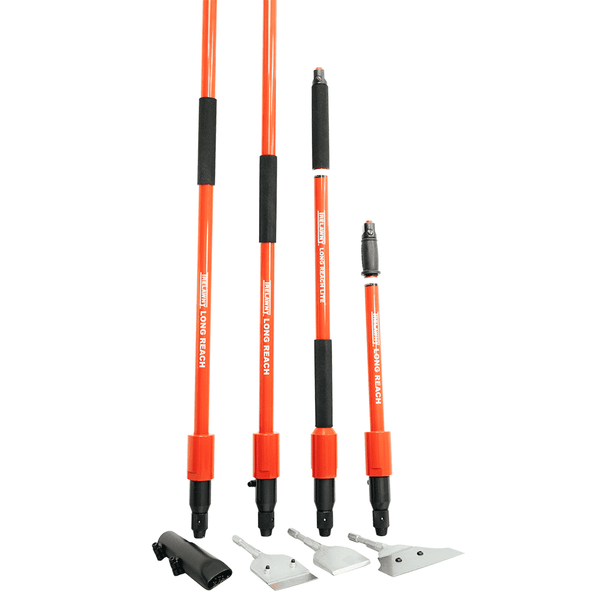 Standard Long-Reach Needle Scaler, 4 ft. Chisel, 2200 BPM, 4.5 cfm/90 psi, Wt: 11 lbs.