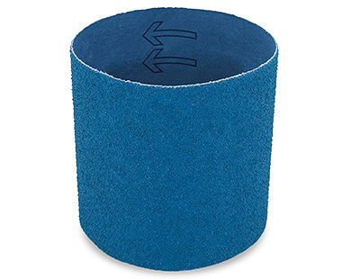 PTX Zirconium Grinding Belt Sleeve - Must be used with the expansion roller. 3-1/2" x 4", 80 grit. 10 per pack.