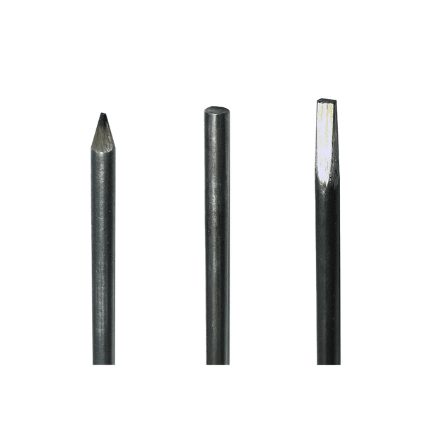 Spark-Resistant Copper Beryllium (CuBe) Flat Tip, 3mm, Box of 100 needles