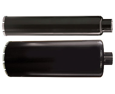 Unicore Wet Diamond Segmented Core Bit, 2-1/2" dia. x 12" drilling depth, 14" overall length