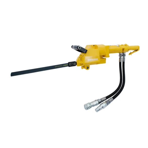 Hydraulic Hacksaw, lever throttle, sealed gearbox, 3.8 HP, 100 - 300 strokes per minute