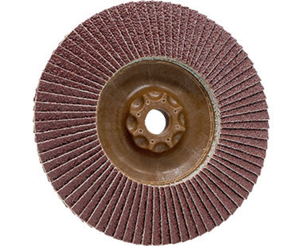 PLANTEX Aluminium 4 1/2" Dia, 60 Grit, 5/8"-11 Arbor