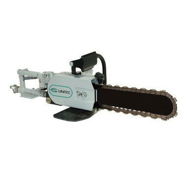 Air Diamond Chain Saw, with 20" guide bar & 33 segment chain, Wt: 36 lbs.