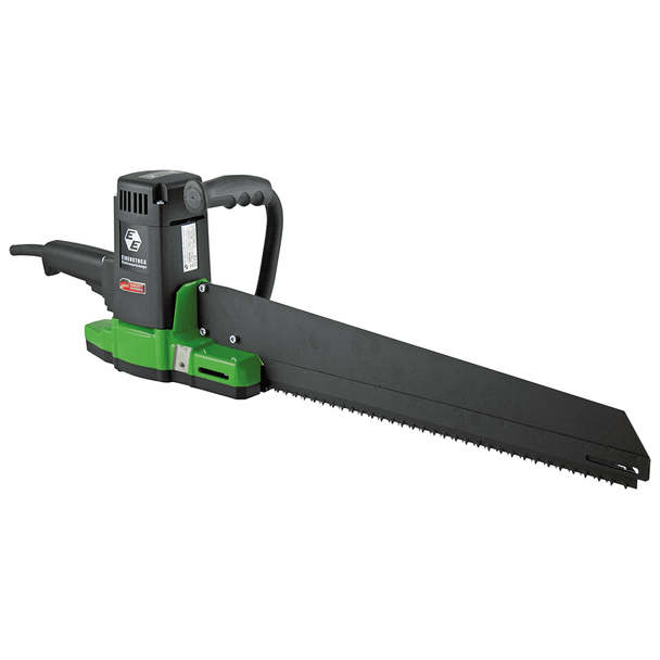 Sword Saw, double-blade, 19" blade length, 2200 stroke rate, Weight: 13.4 lbs.