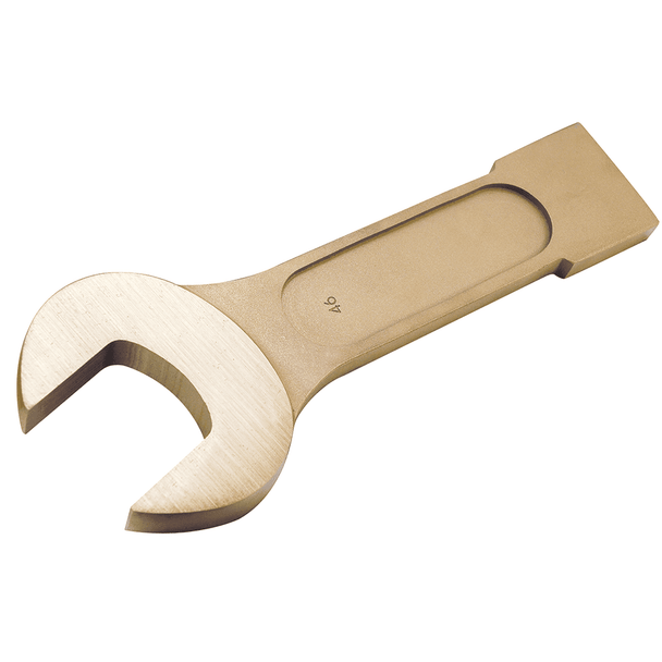 5-11/16" Wrench, Striking- Open End, (Aluminum Bronze)