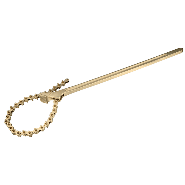 12" L1830mm Chain Pipe Wrench (Aluminum Bronze)