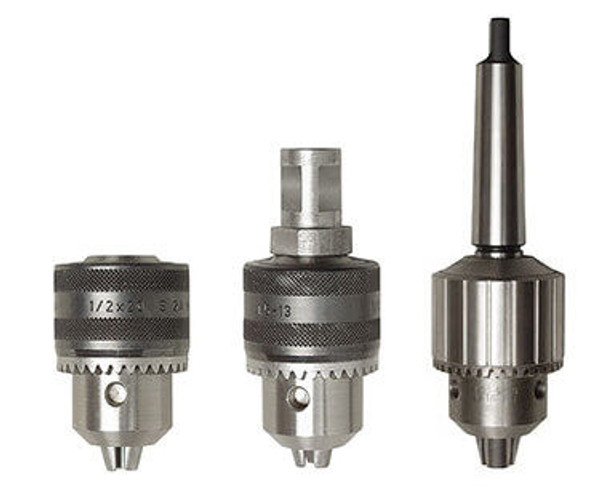 3/4" Jacobs Chuck with No. 3 Morse Taper shank (for CSU 80 series and CSU 100/3 series)
