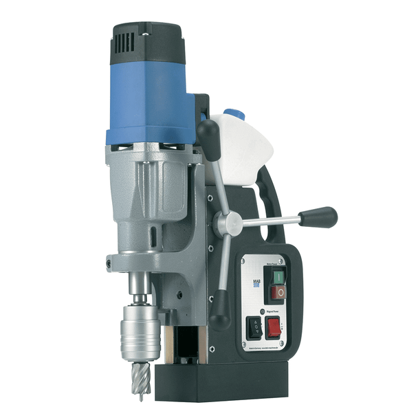 Magnetic Drill, Model MAB 485 (220V) with swivel base magnet providing movement left, right, forward & backward
