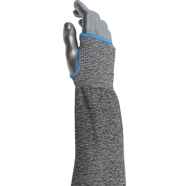 Kut Gard  ATA / HPPE Blended Sleeve with Thumb Hole, 22", Gray