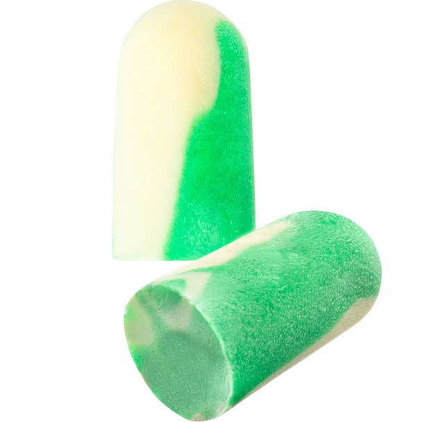 Mega Bullet BioSoft Disposable Bio-Based Foam Ear Plug with BioSoft Technology - NRR 32 - Bulk, OS, Multi