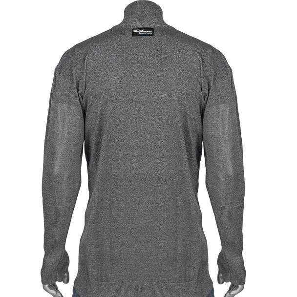 Kut Gard ATA PreventWear ATA Blended Cut Resistant Jacket with Mesh Back and Thumb Holes, XL, Dark Gray