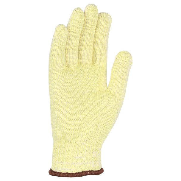 Kut Gard Seamless Knit Aramid / Cotton Blended Glove - Heavy Weight, XL, Yellow