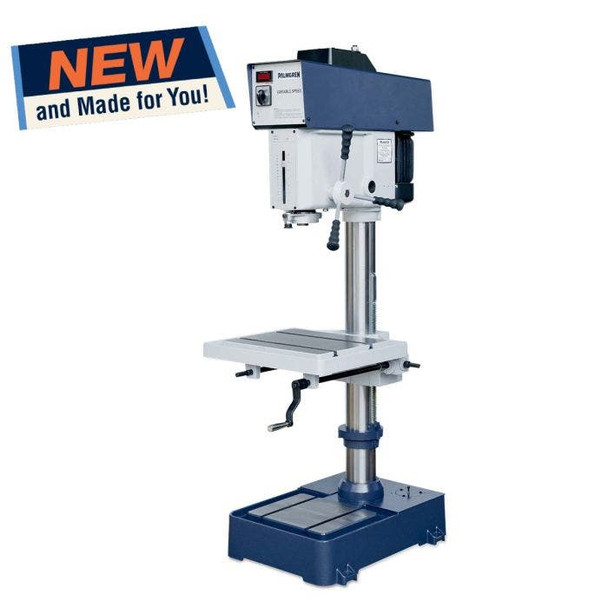 20" Variable Speed Belt Drive Drill Press 115/230V Single Phase 9680226