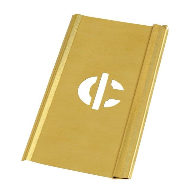 Stencil Sort-6" Brass Gothic DASH