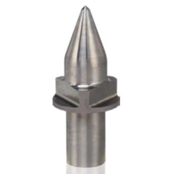 Thermal Drill Bit M14X2.0 Thread Short/Flat, #14 Collet, .120 Material Thickness, 1800 RPM Speed, 3 Power (hp.) Metric Coarse Threads