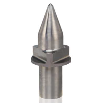 Thermal Drill Bit 3/4"10 Thread Short/Flat, #18 Collet, .140 Material Thickness, 1200 RPM Speed, 4 Power (hp.) UNC Coarse Threads