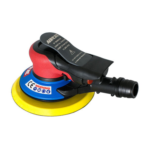 6" Self Vacuum Palm Sander 3/16" Orbit 11,000 RPM 6" Self Vacuum Palm Sander 3/16" Orbit 11,000 RPM