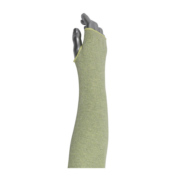 Green 18" Smart Fit Kevlar ACP cotton sleeve, 18", Green, with Thumbhole Kevlar ACP Sleeves