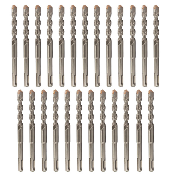 1/4" x 8-1/4" PRO Series SDS-Plus Hammer Bit Drill Bit (Pack of 25)