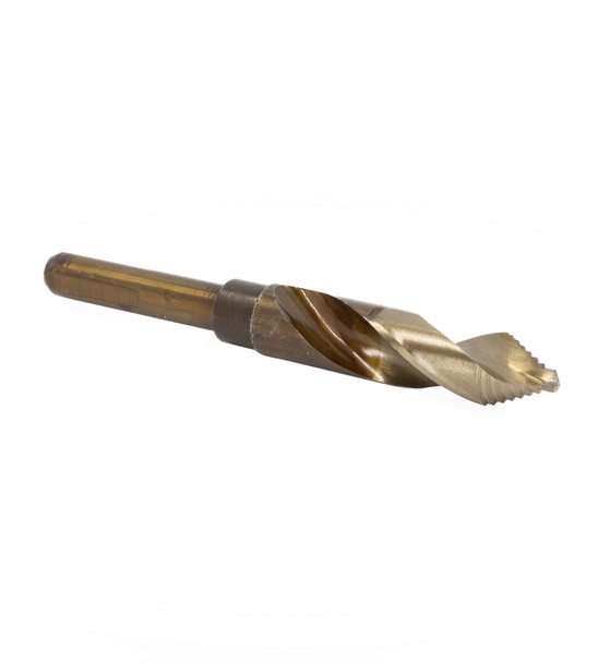 55/64" Cobalt Stepped Drill Bit with 1/2" Reduced Shank