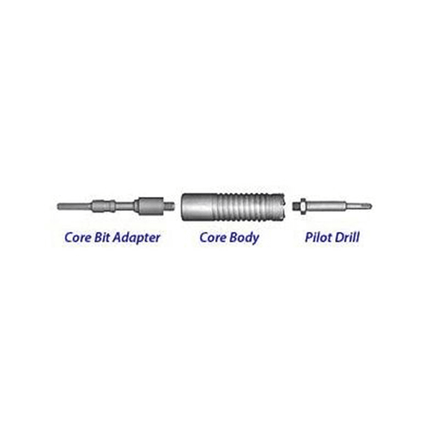 SDS Max Core Bits, Bit 1-3/4"