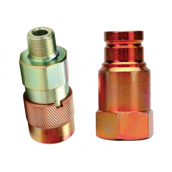 Coupler Flush-Face Set 3/8"-18 Nptf