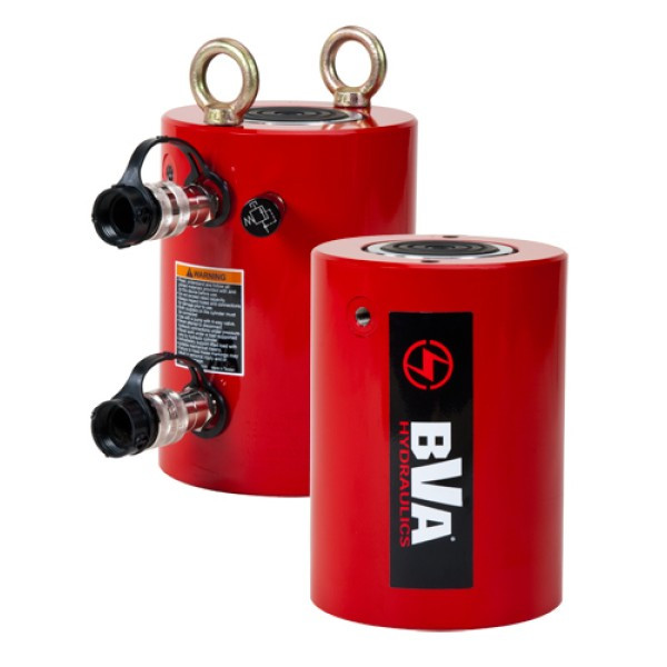BVA Hydraulics High Tonnage Cylinder HDG10004 100 Ton 3.94 Stroke 10,000 psi (700bar)