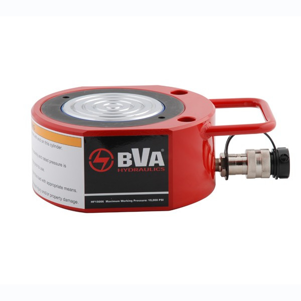BVA Hydraulics Flat Body Cylinder HF15006, 150 Ton 0.63" Stroke 10,000 psi (700bar)