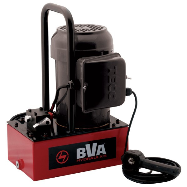 BVA Hydraulics Standard Electric Pump, 0.5HP, 1ph, 50Hz, 230V, Dump, 2W/2P, 1 Gal